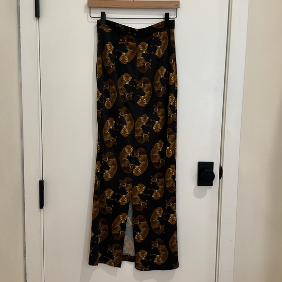 OPENING CEREMONY x DEYROLLE rare fox print skirt size small - Picture 4 of 4